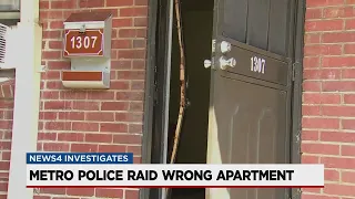 Metro Police raid wrong apartment