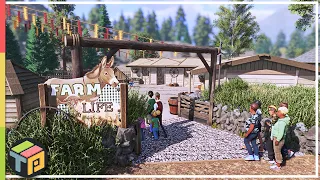 Building A Farmyard Petting Zoo | Tiguidou Zoo | Planet Zoo