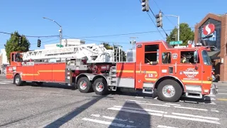 Seattle Fire L5, E21, E35, M31 and A31 responding!