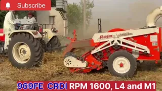 969 CRDI great performance on Straw Reaper ( Jagraon )