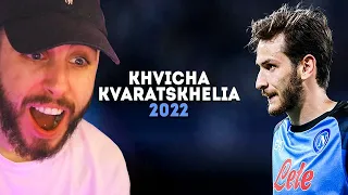Khvicha Kvaratskhelia 2022 - Magic Skills, Goals & Assists | HD FIRST TIME REACTION!!!