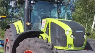 Claas Axion 950.приехал на демо показ.2021 г.