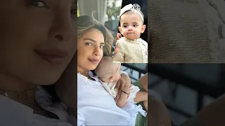 #priyanka chopra with her daughter💖 Malti#trending 😎