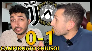 JUVENTUS-UDINESE 0-1: GIANNETTI CHIUDE il CAMPIONATO‼️