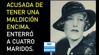 CON CUATRO ESPOSOS MUERTOS, LA LLAMABAN "LADY MATA-MÁS". LA PROMISCUA Y LOCA VIDA DE ENID LINDEMAN.