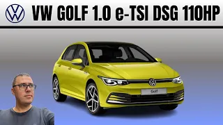 VOLKSWAGEN GOLF 8 1.0 e-TSI DSG 110HP YAKIT TÜKETİM TESTİ