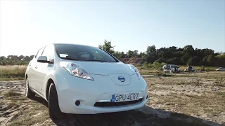 NISSAN LEAF PO POLSKU Test elektrycznego auta - TESLA PO POLSCE 13