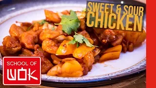 Easy Chinese Sweet and Sour Chicken Recipe!