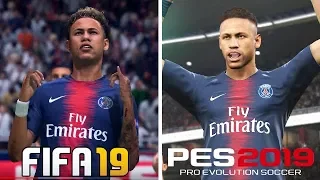 FIFA 19 VS PES 2019 | Gameplay Comparison