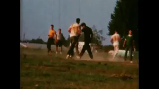 Elvis Presley playing Football - VERY RARE FOOTAGE!