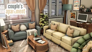 couple's apartment  The Sims 4 CC speed build