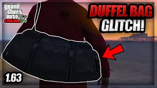 *SOLO* GTA 5 HOW TO GET THE DUFFEL BAG AFTER PATCH 1.63! (GTA 5 Online Duffel Bag Glitch)