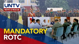 VP Duterte holds meeting with security sector to discuss mandatory ROTC