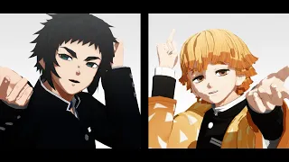 【鬼滅のMMD】ドラマツルギー【雷兄弟】