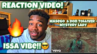 REACTION VIDEO|| Masego & Don Tolliver - Mystery Lady (Official Video)