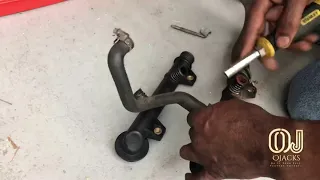 E36 BMW 318i Coolant Connector Repair