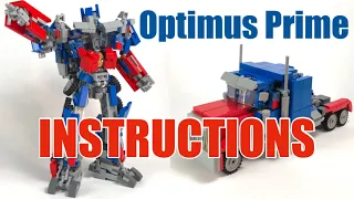 Instructions: Lego Transformers Movie Optimus Prime V2