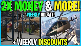 GTA Online WEEKLY UPDATE 2X Money & More!