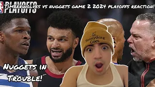 TWOLVES DISMANTLE NUGGETS! Denver Nuggets vs Minnesota Timberwolves Game 2 Highlights  WCSF REACTION