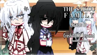 The Saikou Family reacts to Crash GCMV(requested)|Yandere Simulator|[Read Desc]