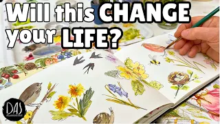 Getting Started with Nature Journaling - the WHY and the HOW step by step (it can change your life!)