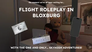 Flight Role-play in Bloxburg | Short Film