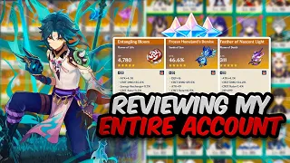 I SPENT 3 YEARS FOR THESE BUILDS! Reviewing My ENTIRE Account... (Genshin Impact)