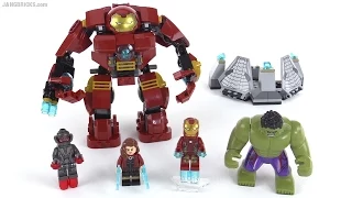 LEGO Marvel Super Heroes The Hulk Buster Smash review! set 76031