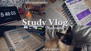 study vlog | planejamentos, resumos, anotações