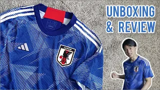 Japan 2022 World Cup home jersey Unboxing & Review