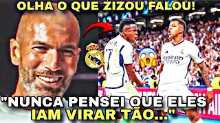 🚨🚨NOSSA!! OLHA SÓ O QUE O ZIDANE FALOU VINI JR E RODRYGO HOJE!