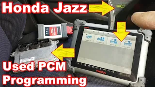 Honda Jazz used ECU/PCM programming with the MS908P.