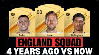 England 4 Years Ago VS Now ft Kane, Bellingham, Foden