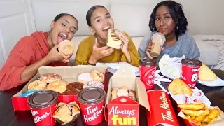 TIM HORTONS MUKBANG | ABUSE & FAKE YOUTUBE COUPLES