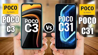 Poco C3 Vs Poco C31