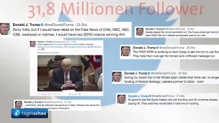 Donald Trump blockiert auf Twitter
