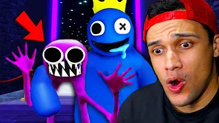 ME TRANSFORMEI NO MONSTRO ROXO NO RAINBOW FRIENDS 2! NOVO FINAL E CAPÍTULO 3?