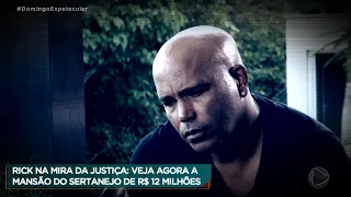 Justiça manda penhorar bens da mansão do sertanejo Rick por causa de dívida.