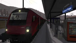 TS2022 Giselabahn Timelapse (Salzburg to Wörgl)