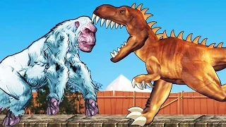 Yeti Rampage (Full Game) - YETI VS. DINO | Eftsei Gaming