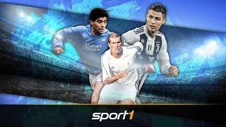 Ronaldo, Zidane, Maradona und Co: Diese Stars prägten ein Jahrzehnt | SPORT1