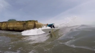 Surfing Santa Cruz beach breaks with GoPro 4 Black