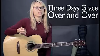 Как играть Three Days Grace – Over and Over | Разбор и cover COrus Guitar Guide #59
