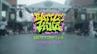Lance vs Kyle | 16-8 | Bboy 1on1 | Battle King 2024