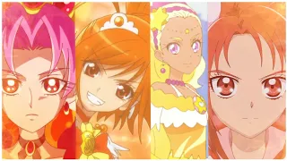 Precure X Winx Club: Fire cure Bloomix group transformation