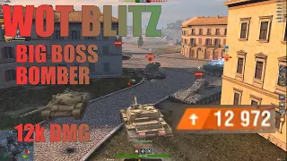 World of Tanks Blitz: Big Boss Bomber 12k Dmg in 3 Sec.