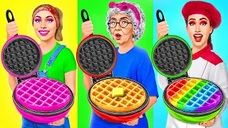 Reto De Cocina Yo vs Abuela | Situaciones Divertidas por TOON Challenge