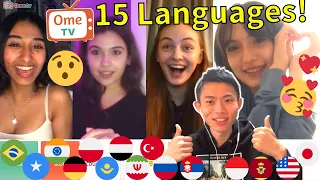 Omegle but Polyglot SHOCKS Girls by Speaking Their Languages! - AMAZING Reactions!