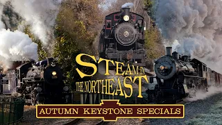 Steam in the Northeast: Autumn Keystone Specials (Feat. NH&I 40, R&N 425, and N&W 475)