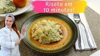 Como Preparar um Risoto em 10 minutos – O Segredo dos Restaurantes